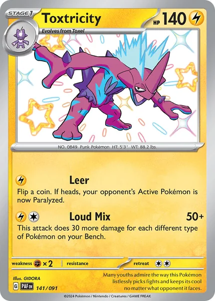 Toxtricity card image