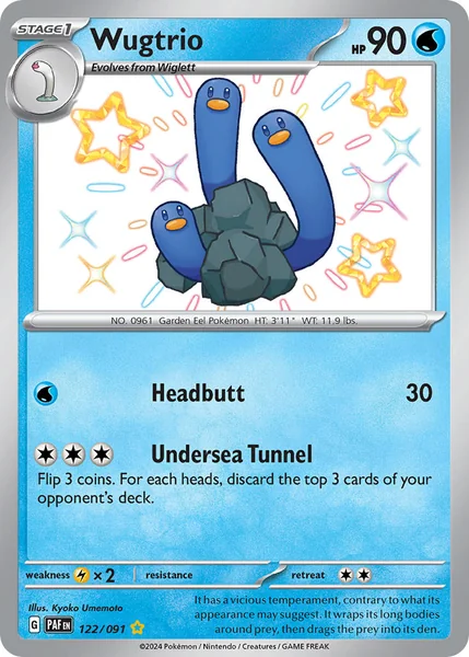 Wugtrio card image