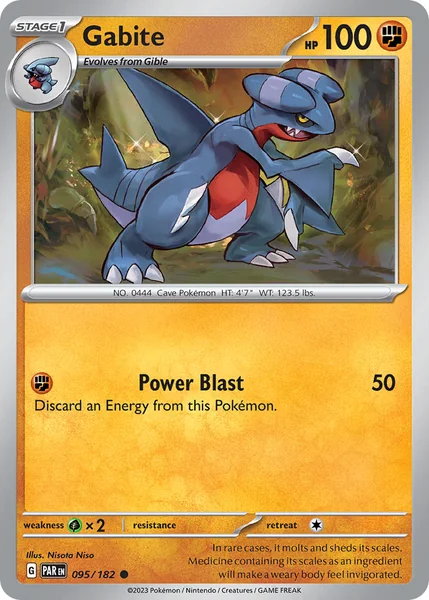 Gabite card image