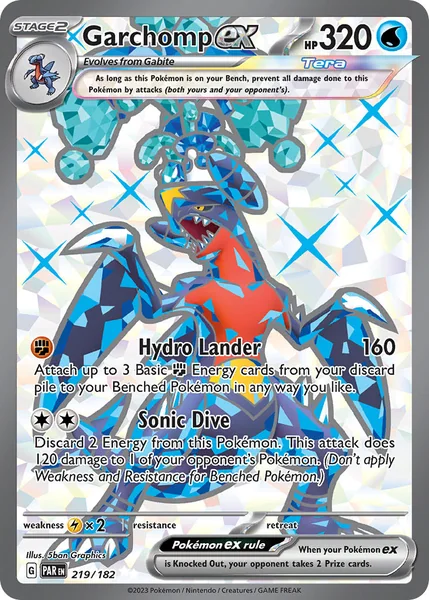 Garchomp ex card image