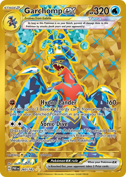 Garchomp ex card image