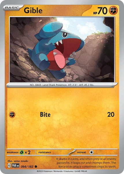 Gible card image