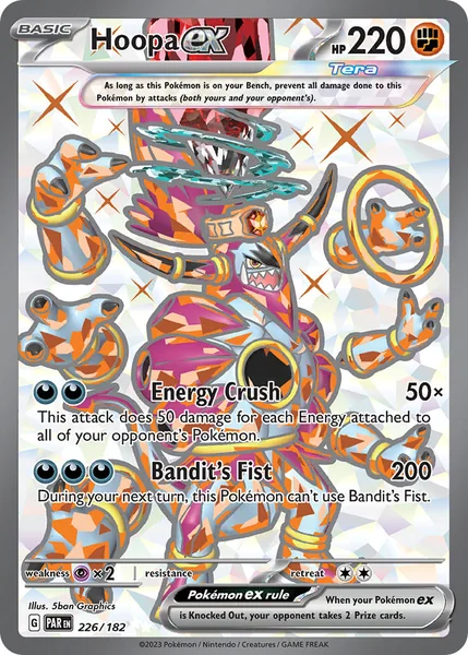 Hoopa ex card image