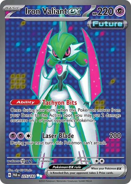 Iron Valiant ex card image