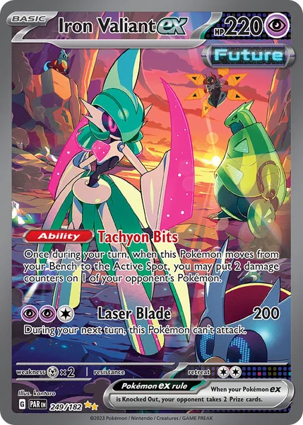 Iron Valiant ex card image