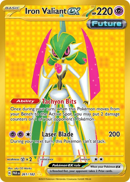 Iron Valiant ex card image