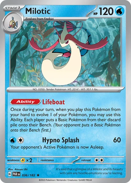 Milotic card image