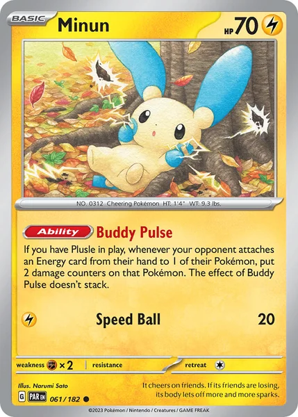 Minun card image