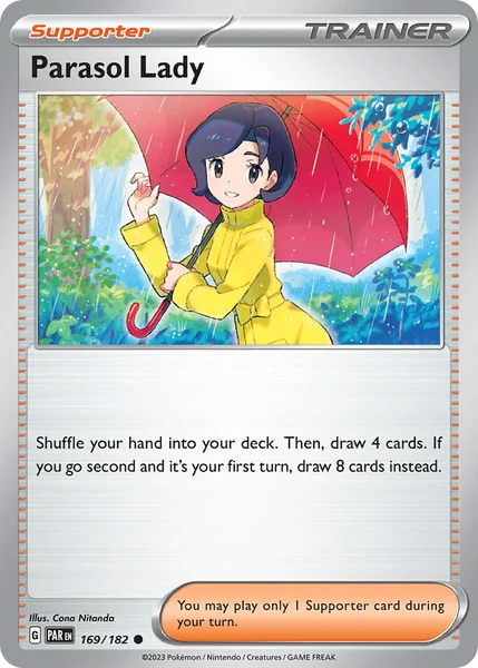 Parasol Lady card image