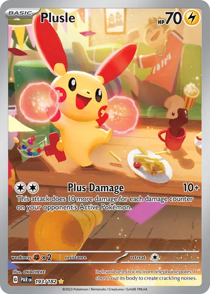 Plusle card image