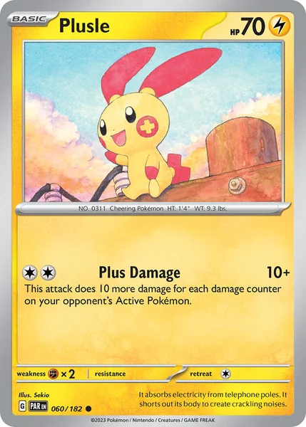 Plusle card image