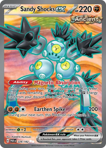 Sandy Shocks ex card image