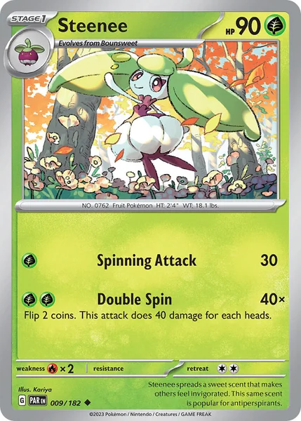Steenee card image