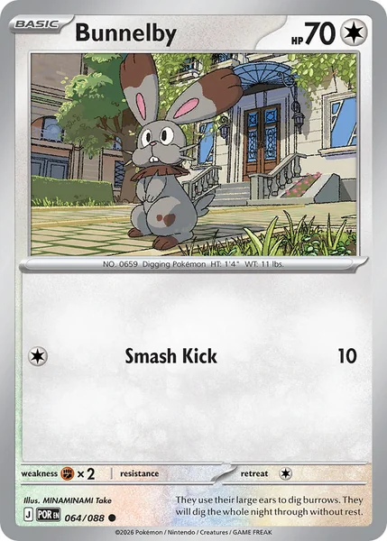 Bunnelby card image