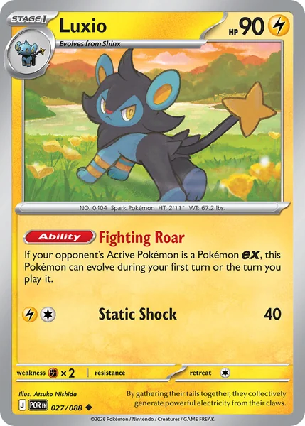 Luxio card image