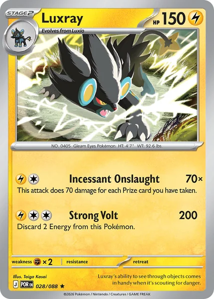 Luxray card image