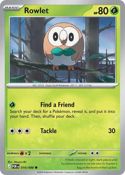 Rowlet card image