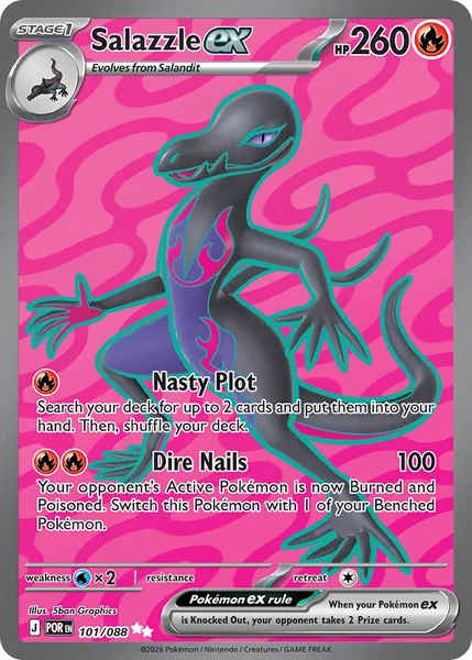 Salazzle ex card image