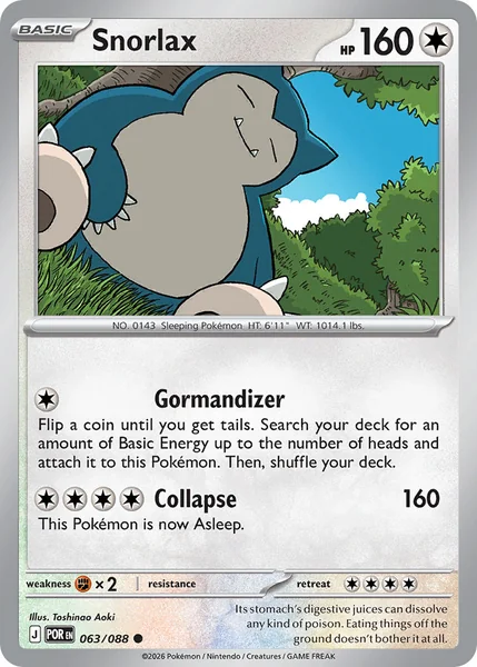 Snorlax card image
