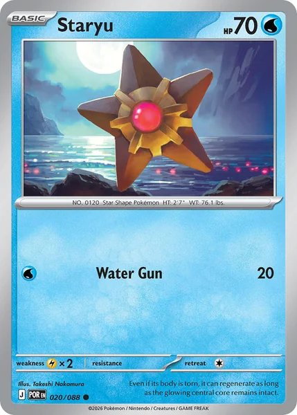 Staryu card image