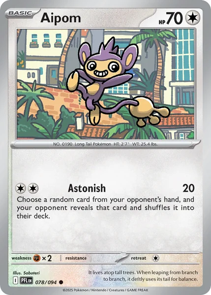 Aipom card image