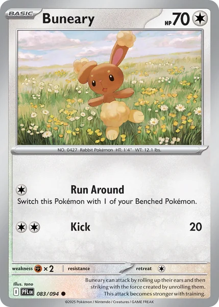 Buneary card image