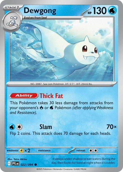 Dewgong card image
