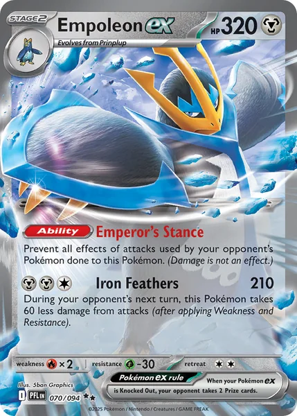 Empoleon ex card image