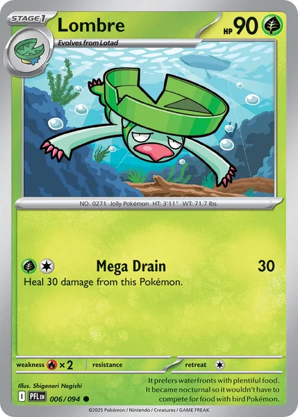 Lombre card image