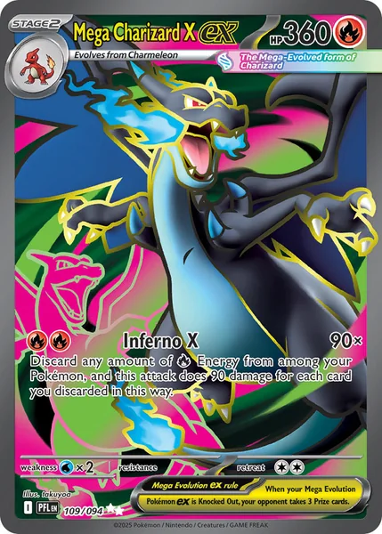 Mega Charizard X ex card image
