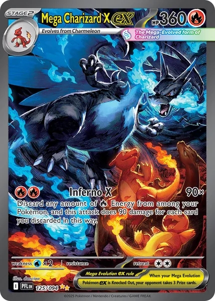 Mega Charizard X ex card image