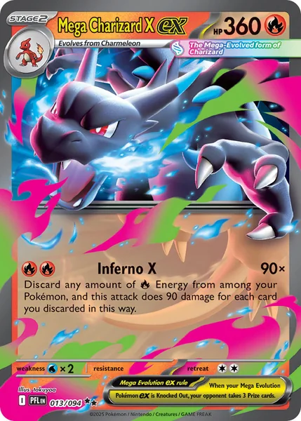 Mega Charizard X ex card image