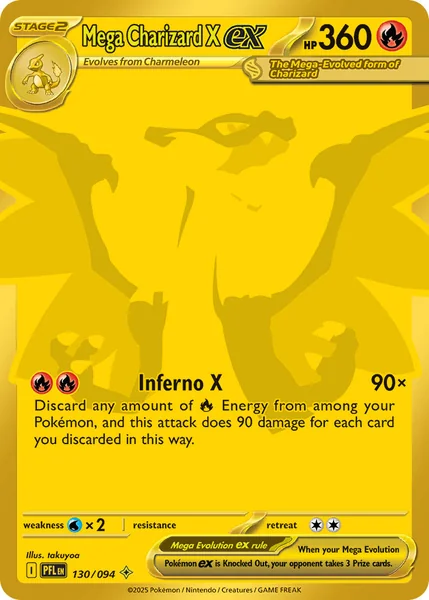 Mega Charizard X ex card image