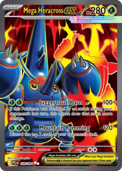 Mega Heracross ex card image