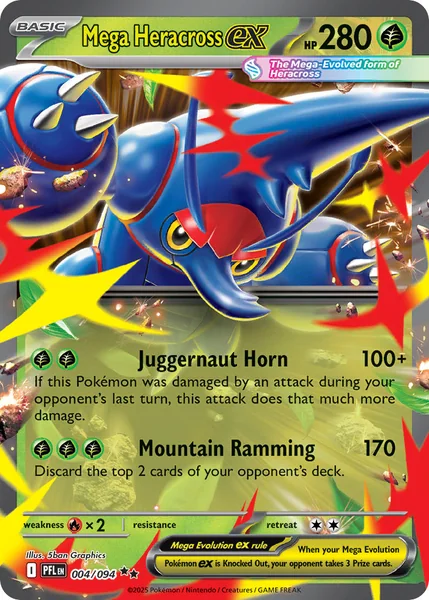 Mega Heracross ex card image