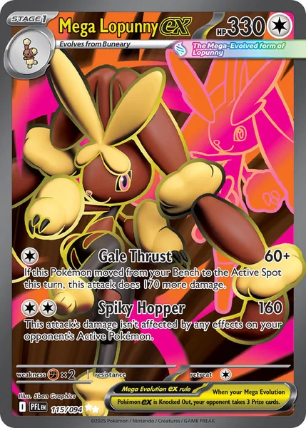 Mega Lopunny ex card image