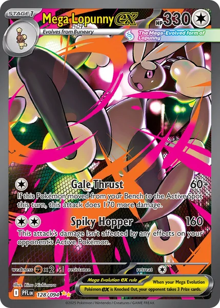 Mega Lopunny ex card image