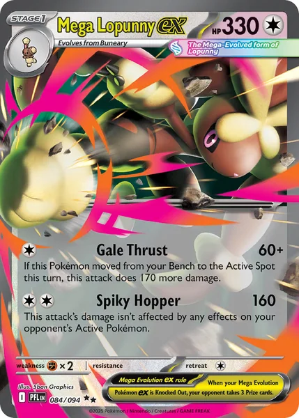 Mega Lopunny ex card image