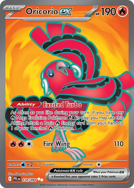 Oricorio ex card image