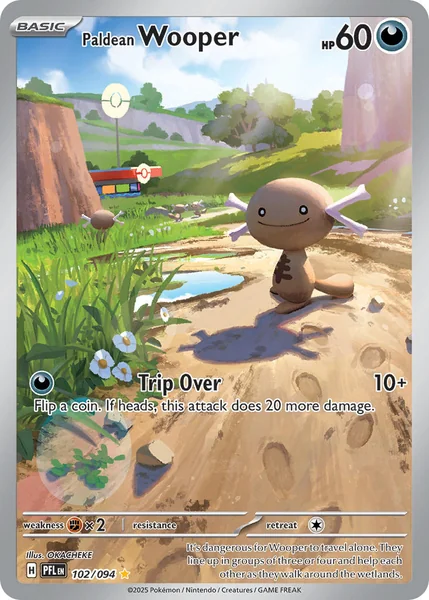 Paldean Wooper card image