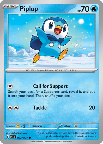 Piplup card image