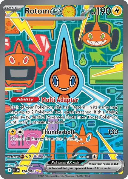 Rotom ex card image