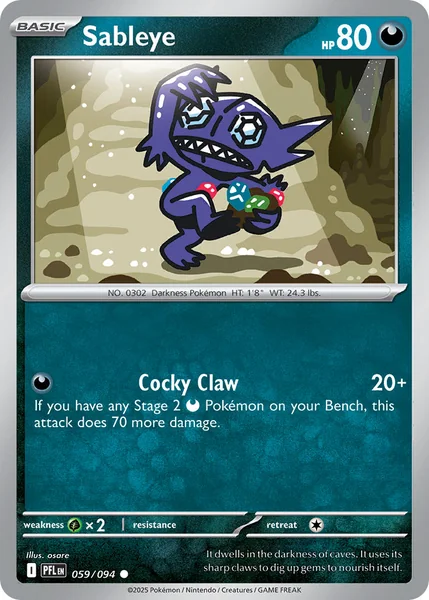 Sableye card image