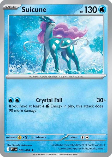 Suicune card image