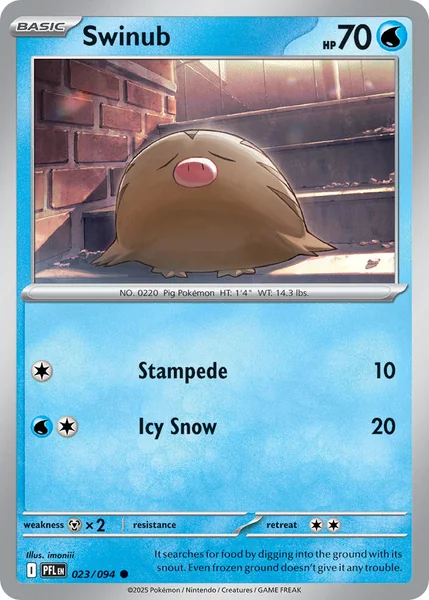 Swinub card image