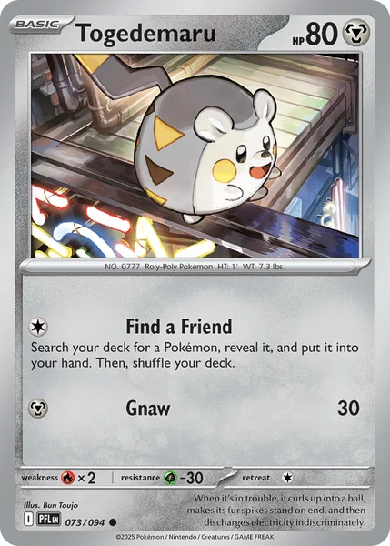 Togedemaru card image