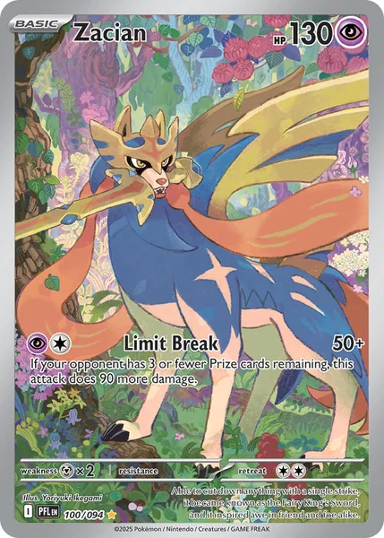 Zacian card image