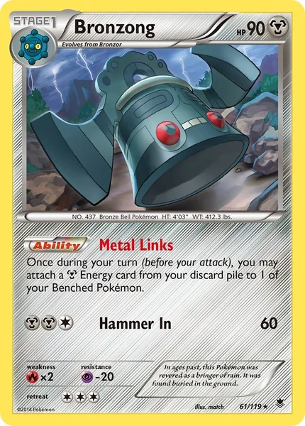 Bronzong card image