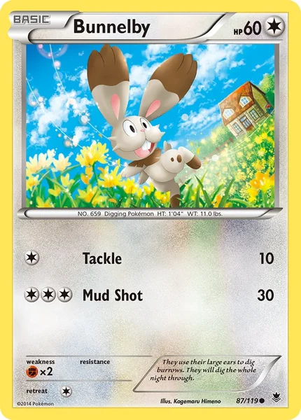 Bunnelby card image