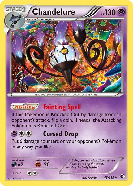 Chandelure card image